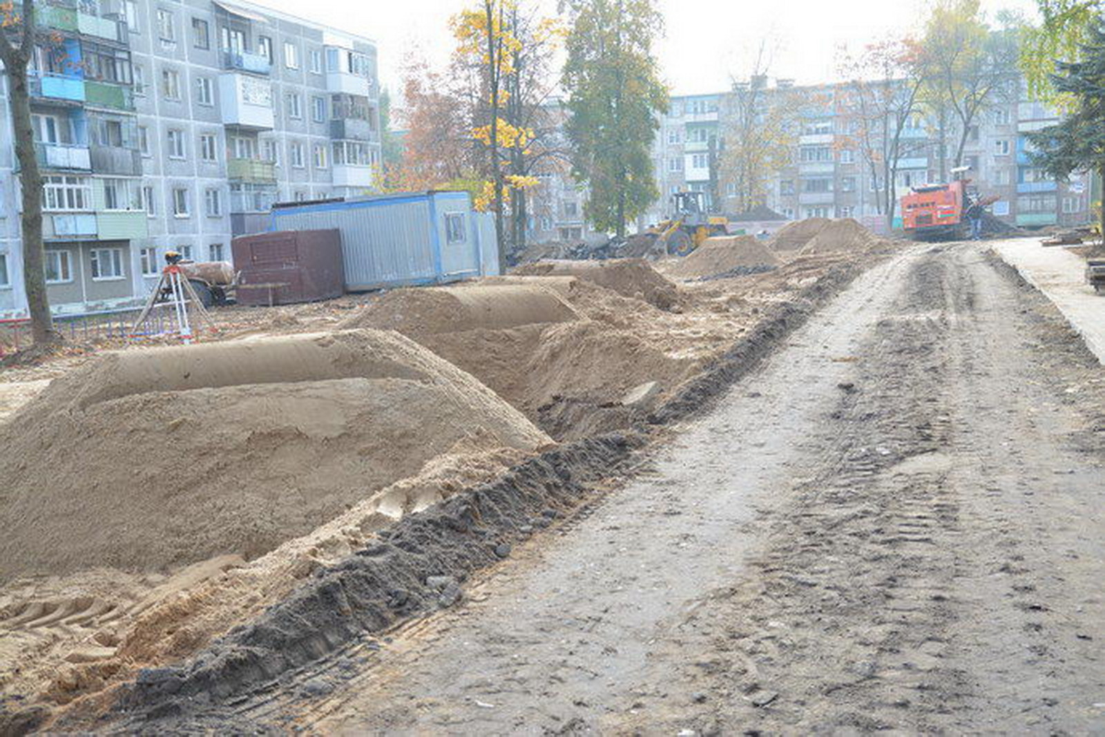 Благоустройство дворовых территорий в Гродно