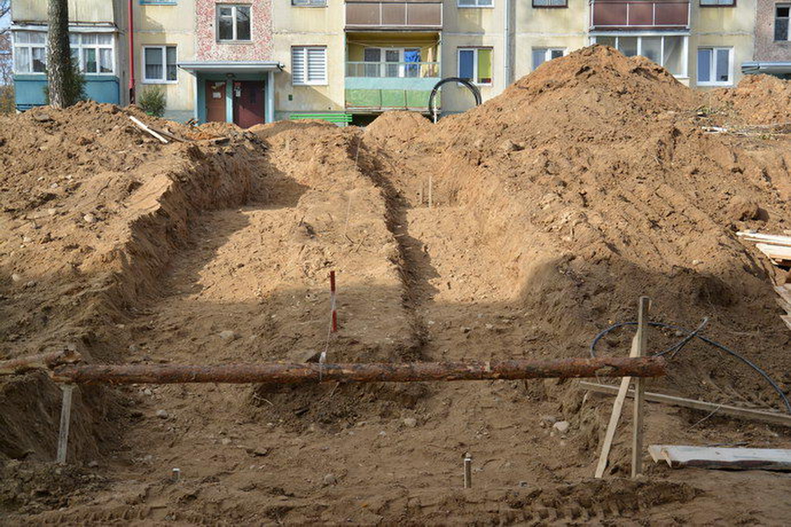 Благоустройство дворовых территорий в Гродно