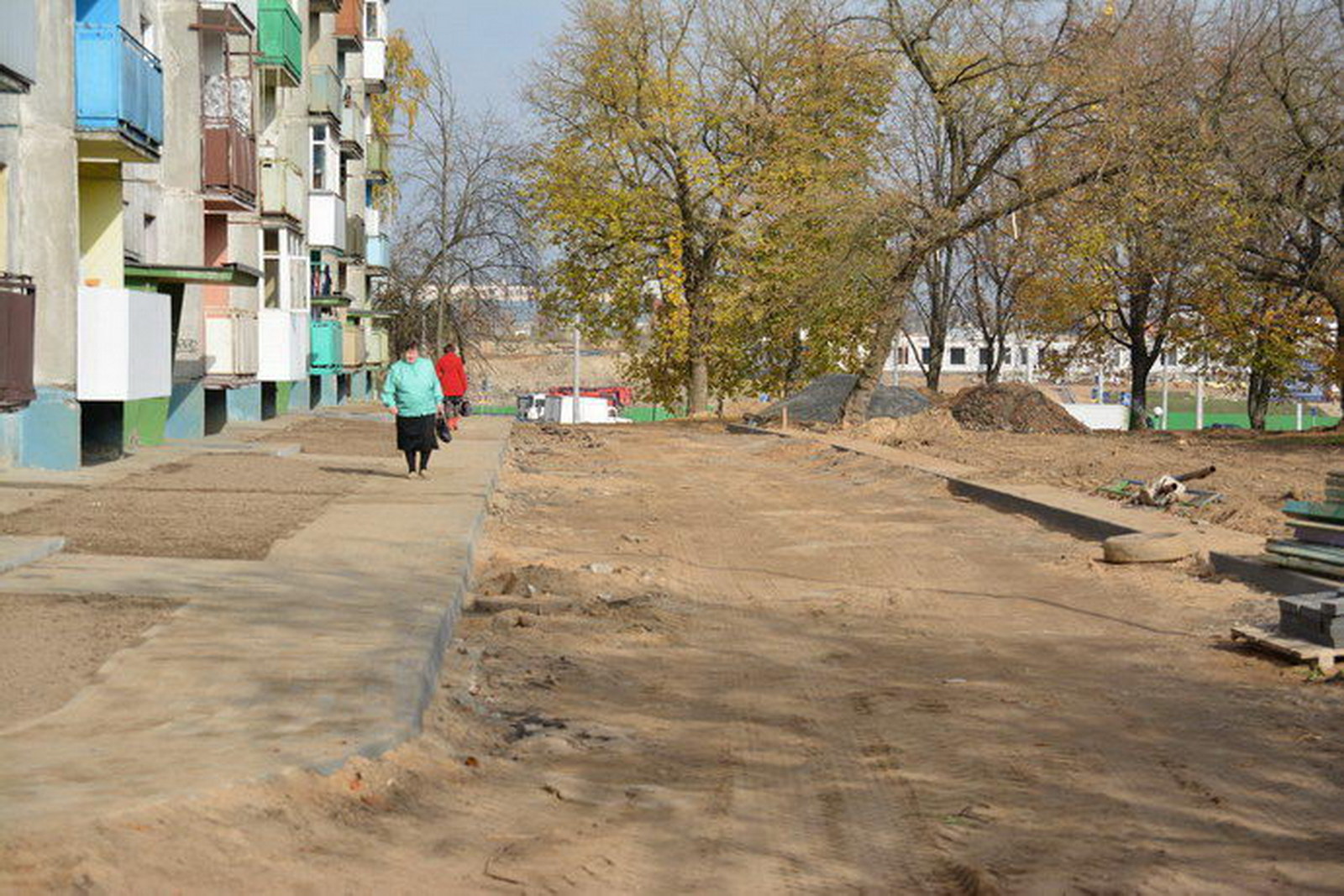 Благоустройство дворовых территорий в Гродно