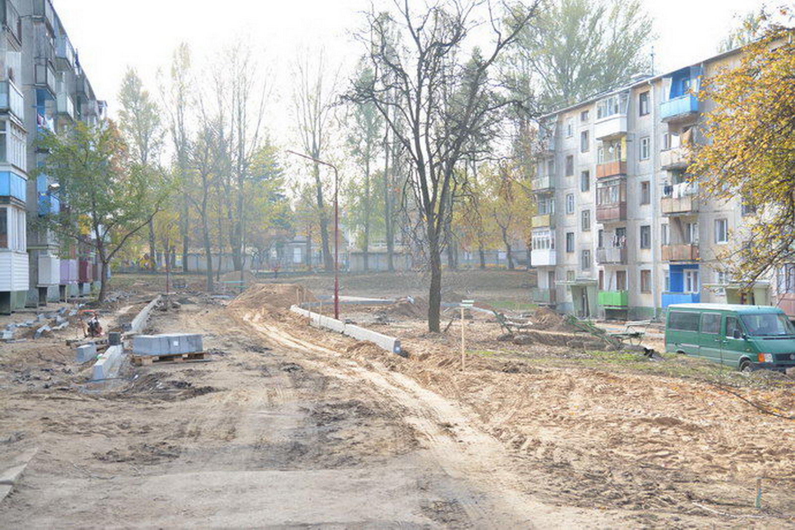Благоустройство дворовых территорий в Гродно