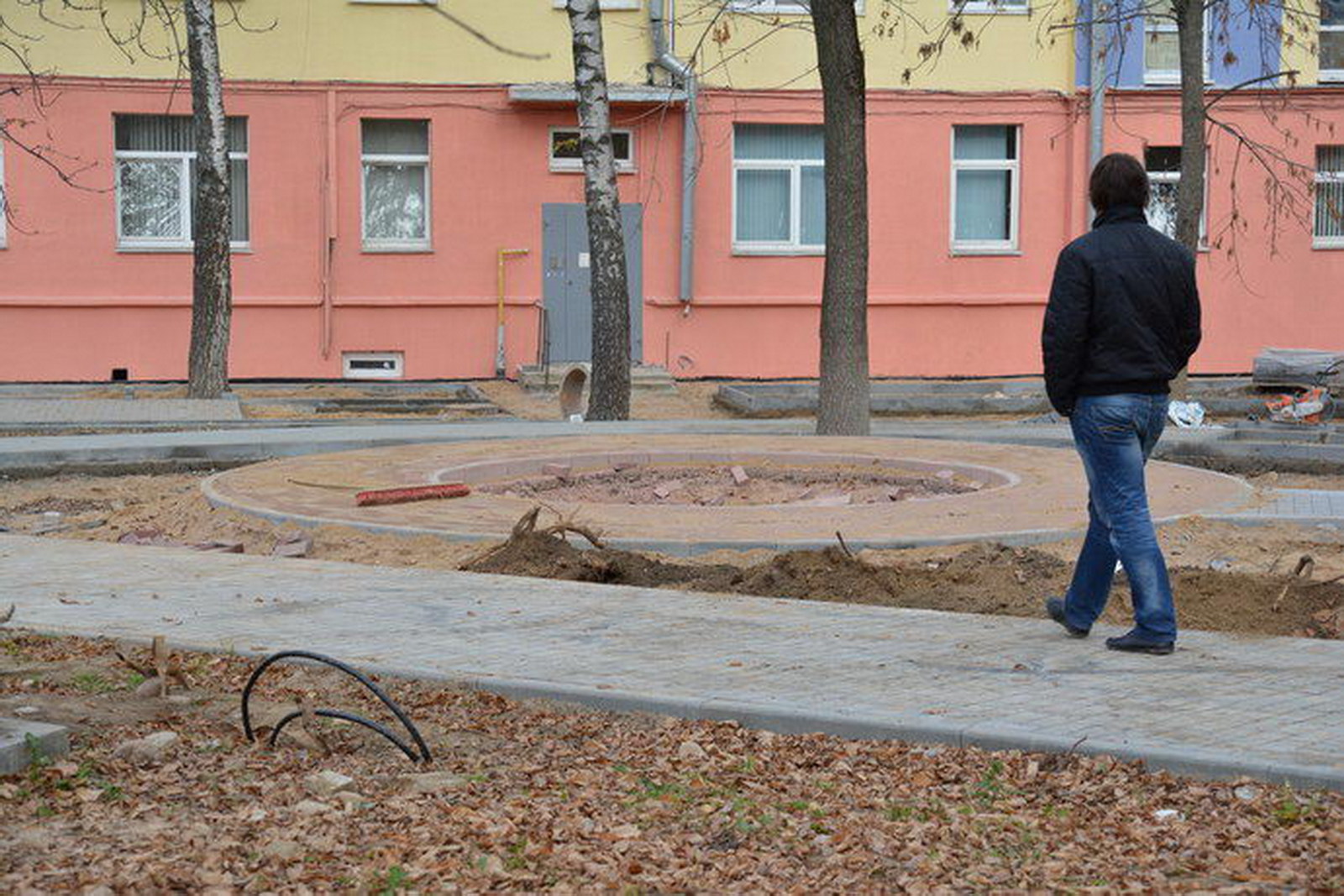 Благоустройство дворовых территорий в Гродно