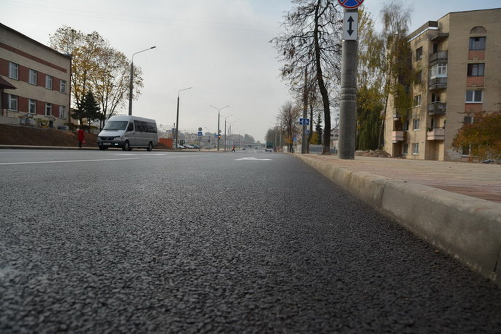 новый асфальт
