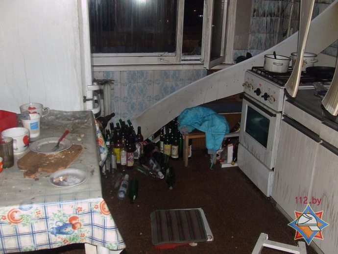 пожар в Гродно