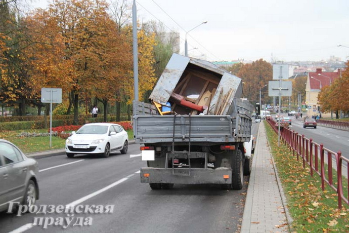 ДТП около Ледового дворца в Гродно