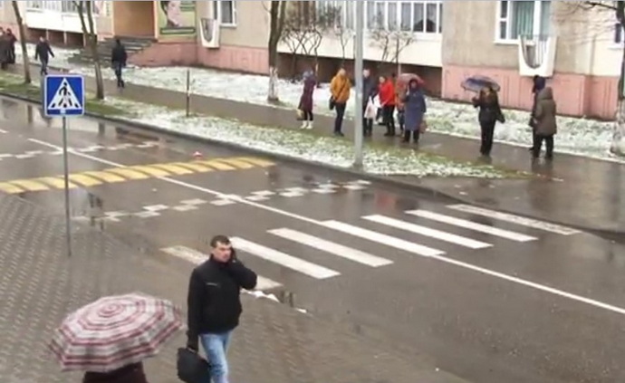 в Лиде совершен наезд на школьницу