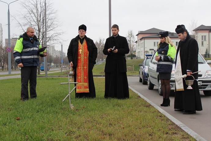 в Гродно почтили память погибших на автомобильных дорогах