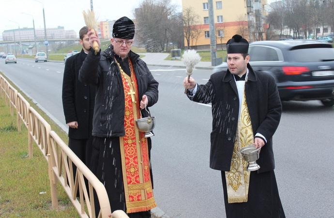 в Гродно почтили память погибших на автомобильных дорогах