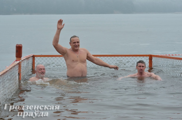 купание на крещение в Гродно