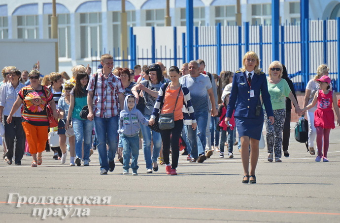 Самолет из Гродно в Болгарию