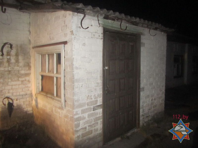 Пожар на улице 17 сентября в Гродно