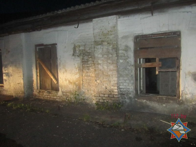 Пожар на улице 17 сентября в Гродно