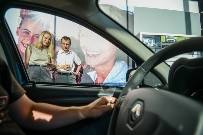 Автосалон Renault в Гродно
