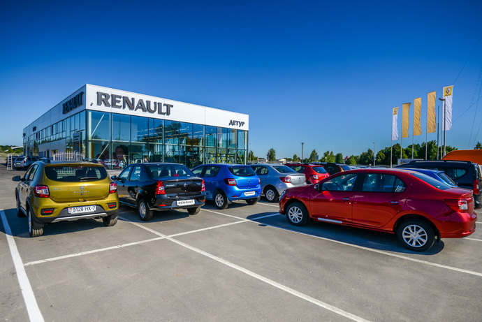 Автосалон Renault в Гродно