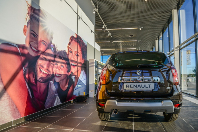 Автосалон Renault в Гродно