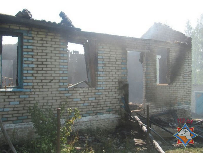 пожар в Шумилинском районе