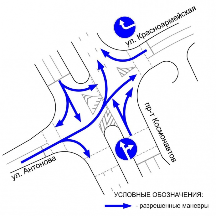 Развязка возле азота в гродно схема движения