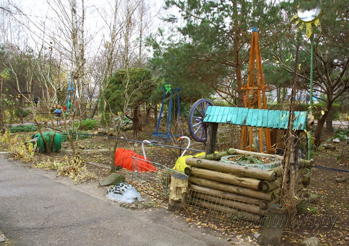 разгромили детскую площадку в Гродно
