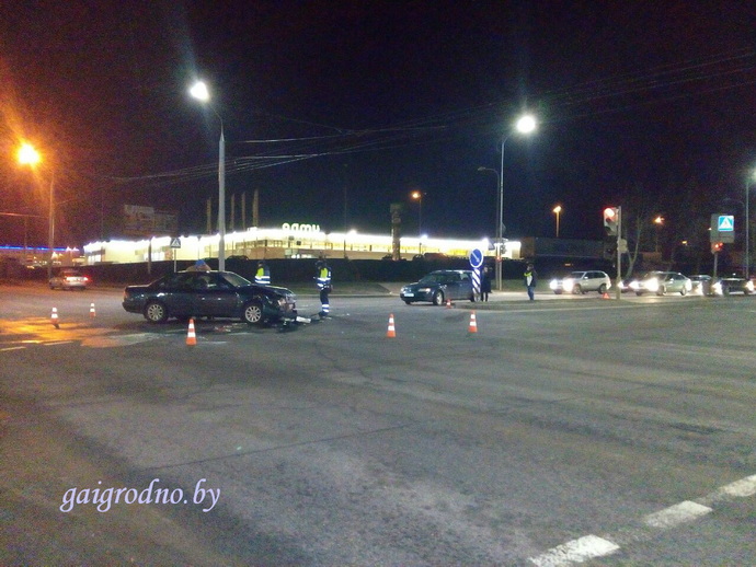 ДТП около ГАИ в Гродно