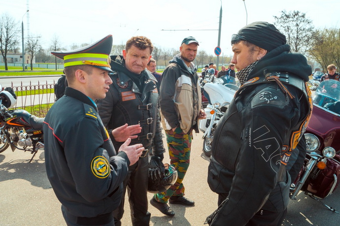 открытие мотосезона в Гродно