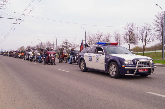 открытие мотосезона в Гродно