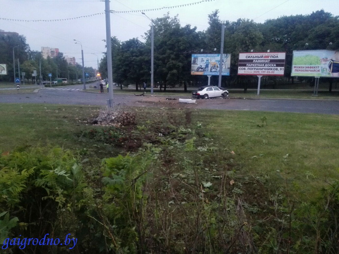 ДТП на кольце Дубко Горького