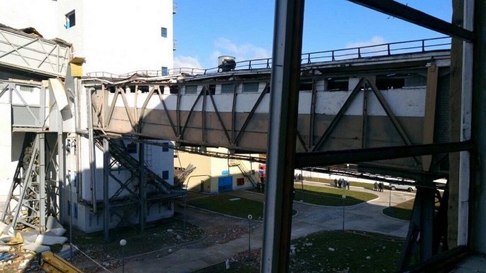 Взрыв на Скидельском сахарном комбинате