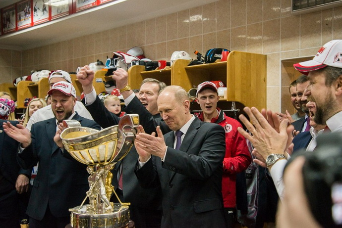 Хоккейный Неман чемпион Беларуси 2016/2017