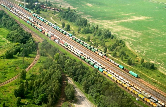 Гродно с высоты птичьего полета