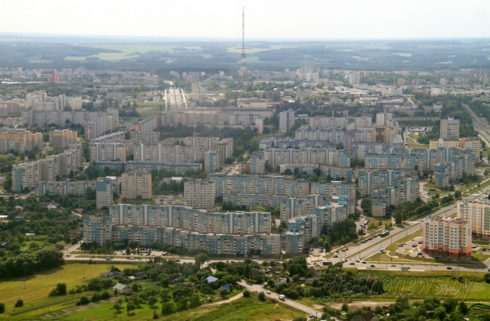 Гродно с высоты птичьего полета