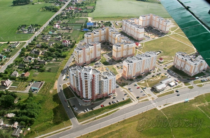 Гродно с высоты птичьего полета