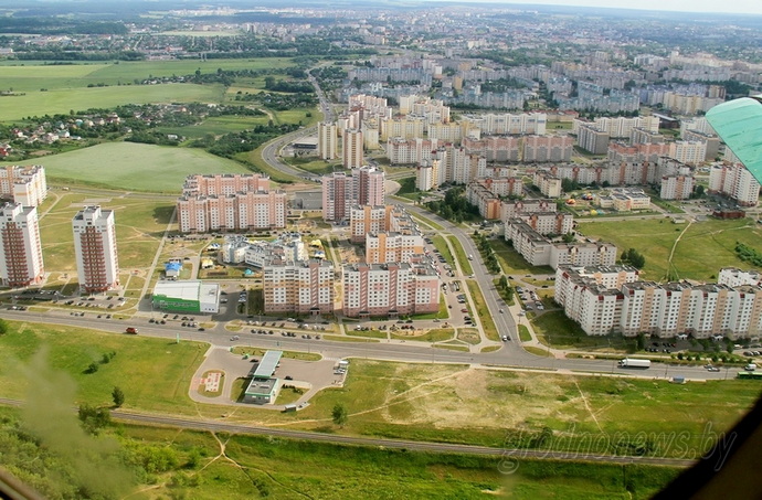 Гродно с высоты птичьего полета