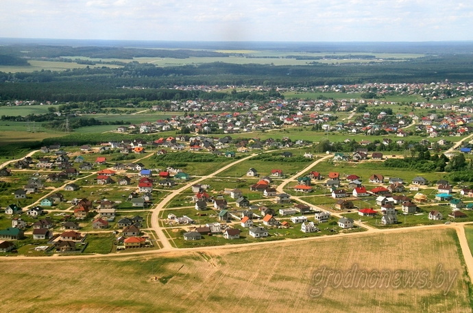 Гродно с высоты птичьего полета