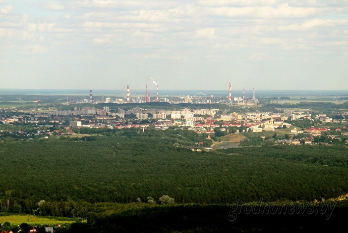 Гродно с высоты птичьего полета