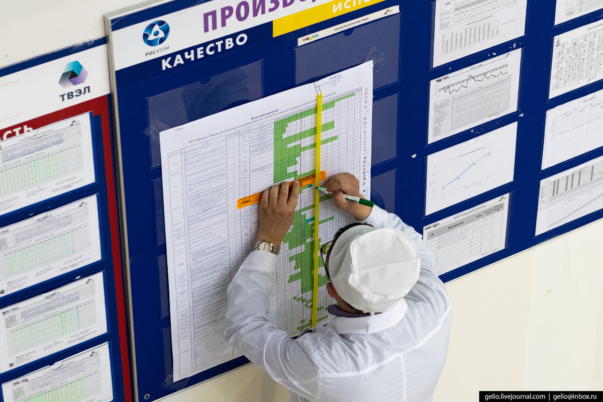 производство ядерного топлива для атомной электростанции
