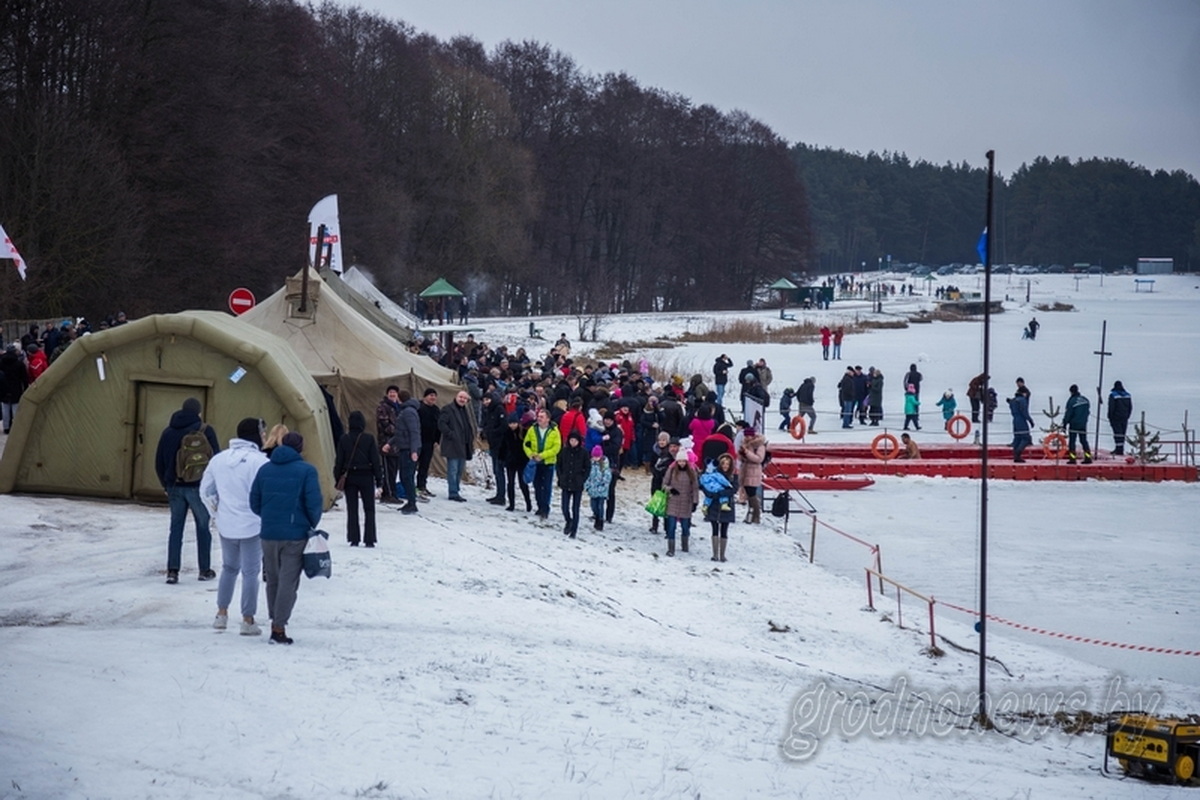 Крещенские купания в Гродно