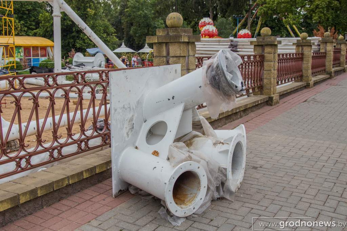 Колесо обозрения в Гродно