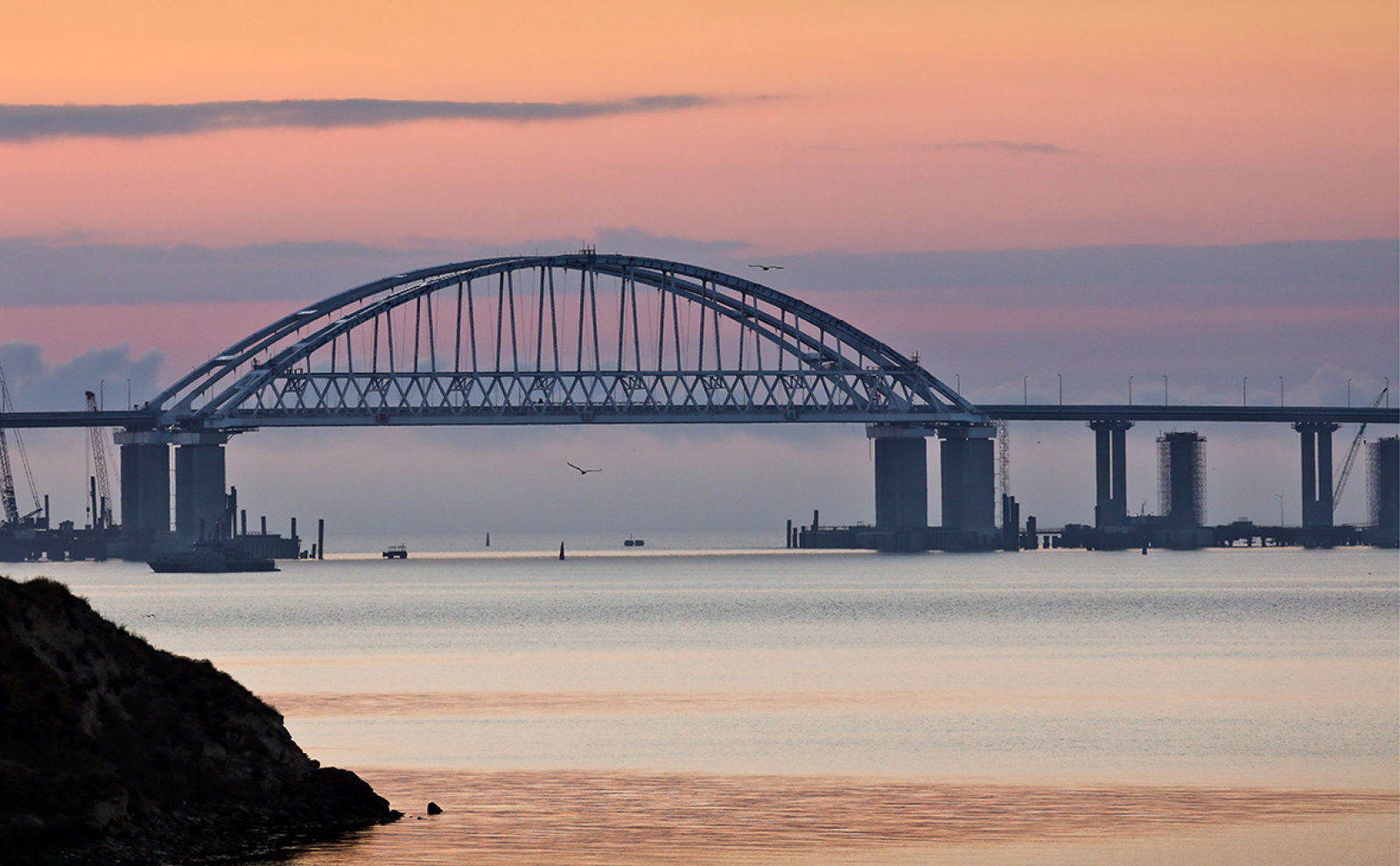 Фотографии крымского моста высокого разрешения