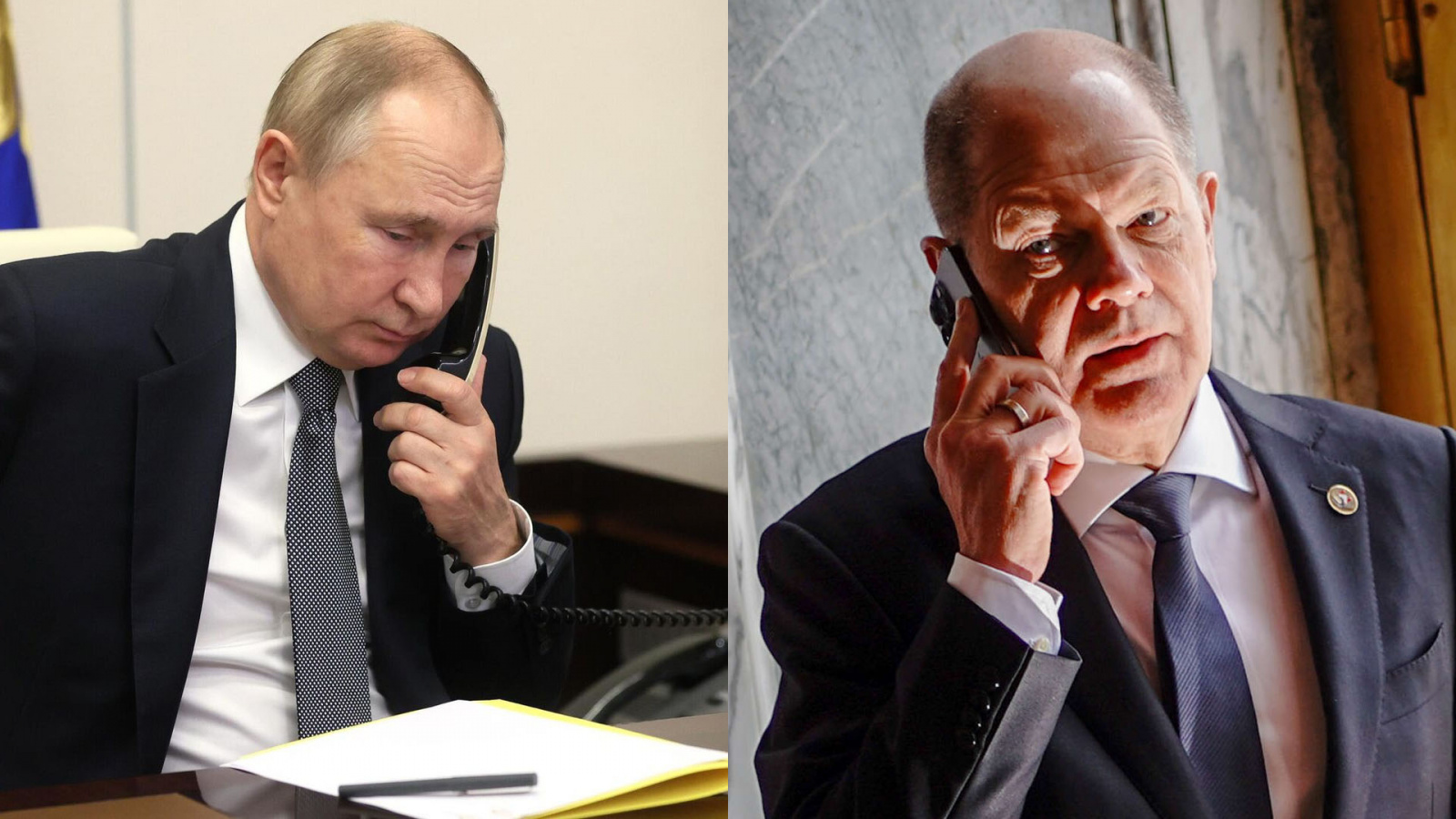 Путин с телефоном