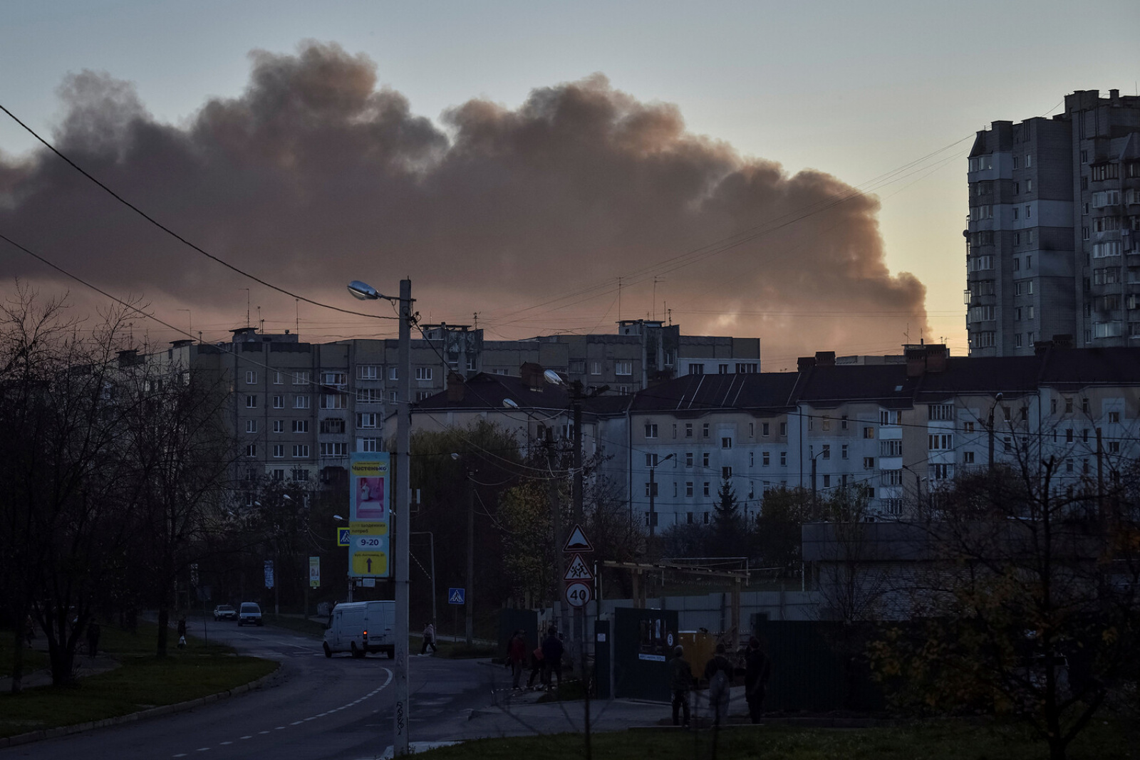 Киев без электричества