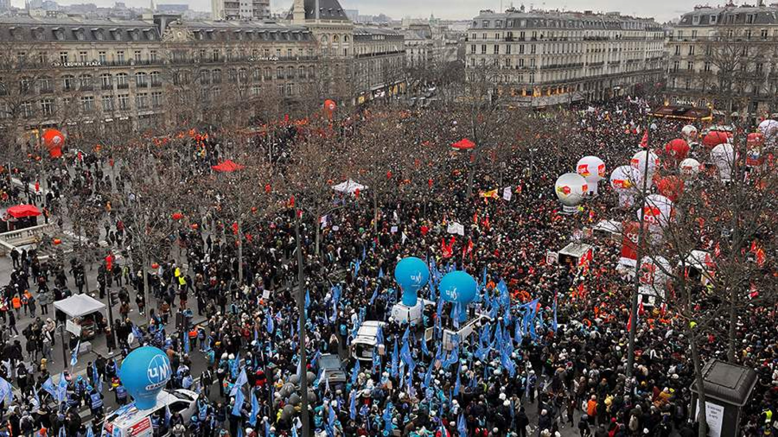 протесты в франции