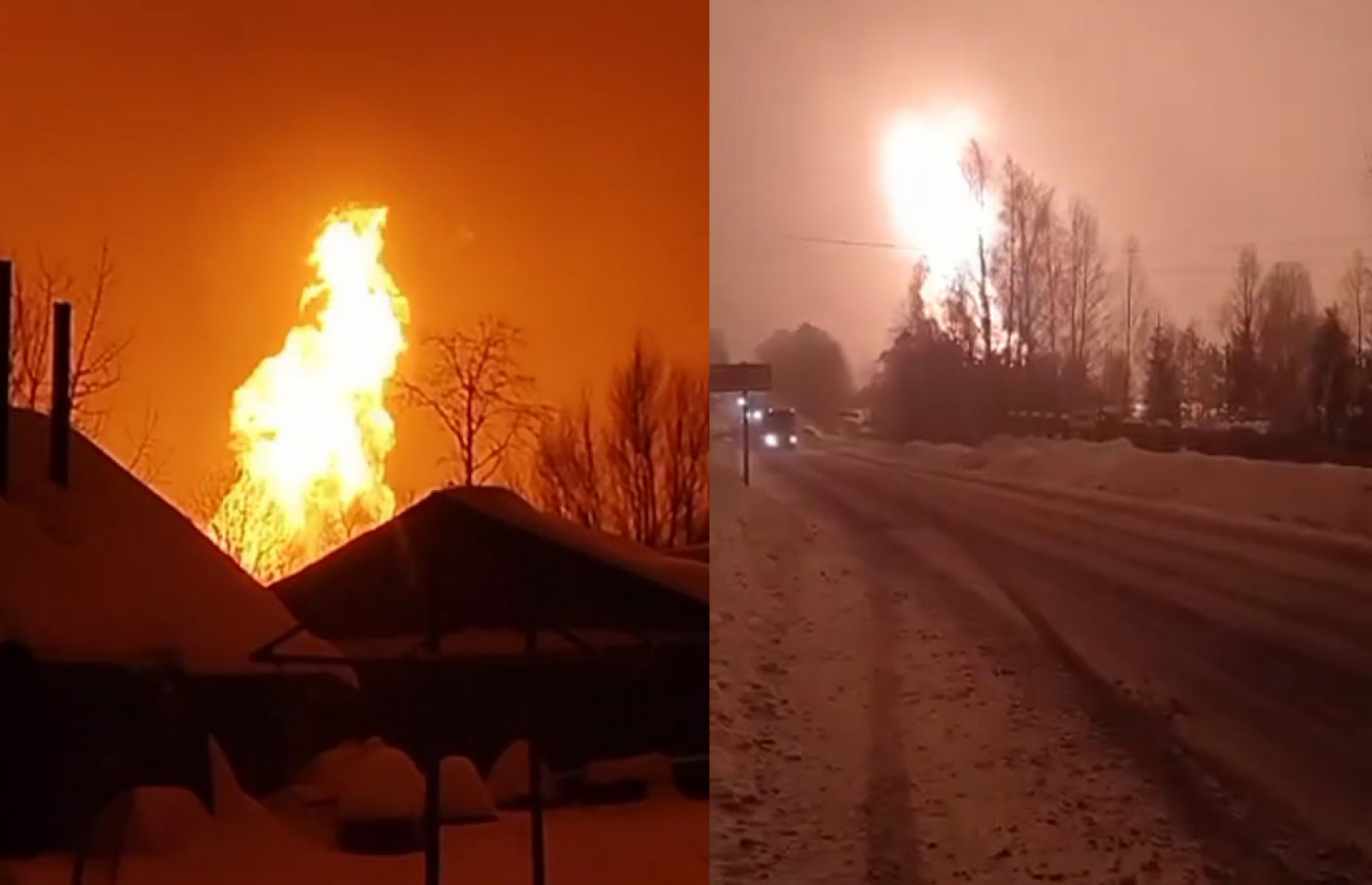 Взрыв газопровода белоярский. Взрыв газопровода вчера. Возгорание газопровода.