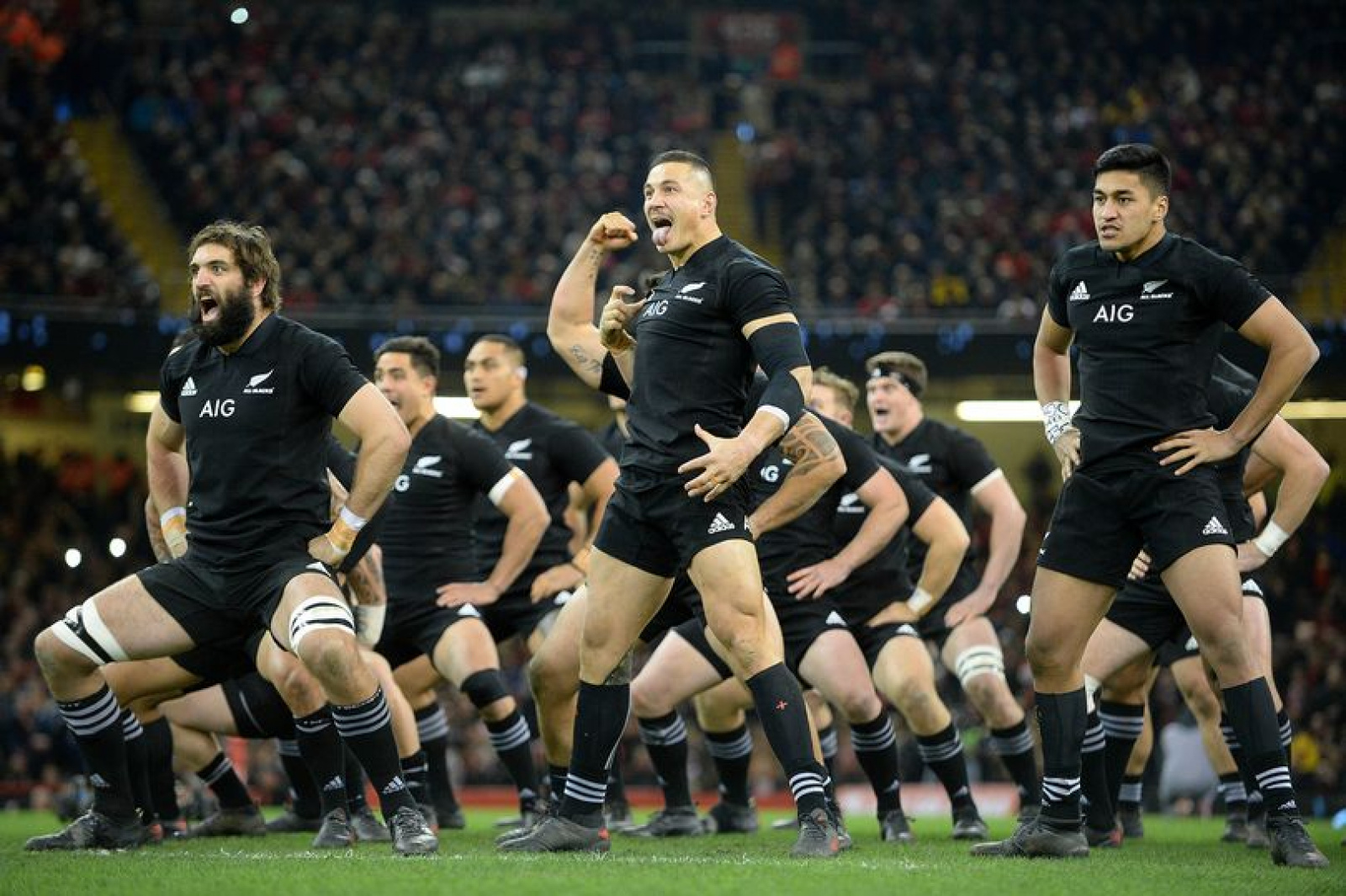 All Blacks регби танец