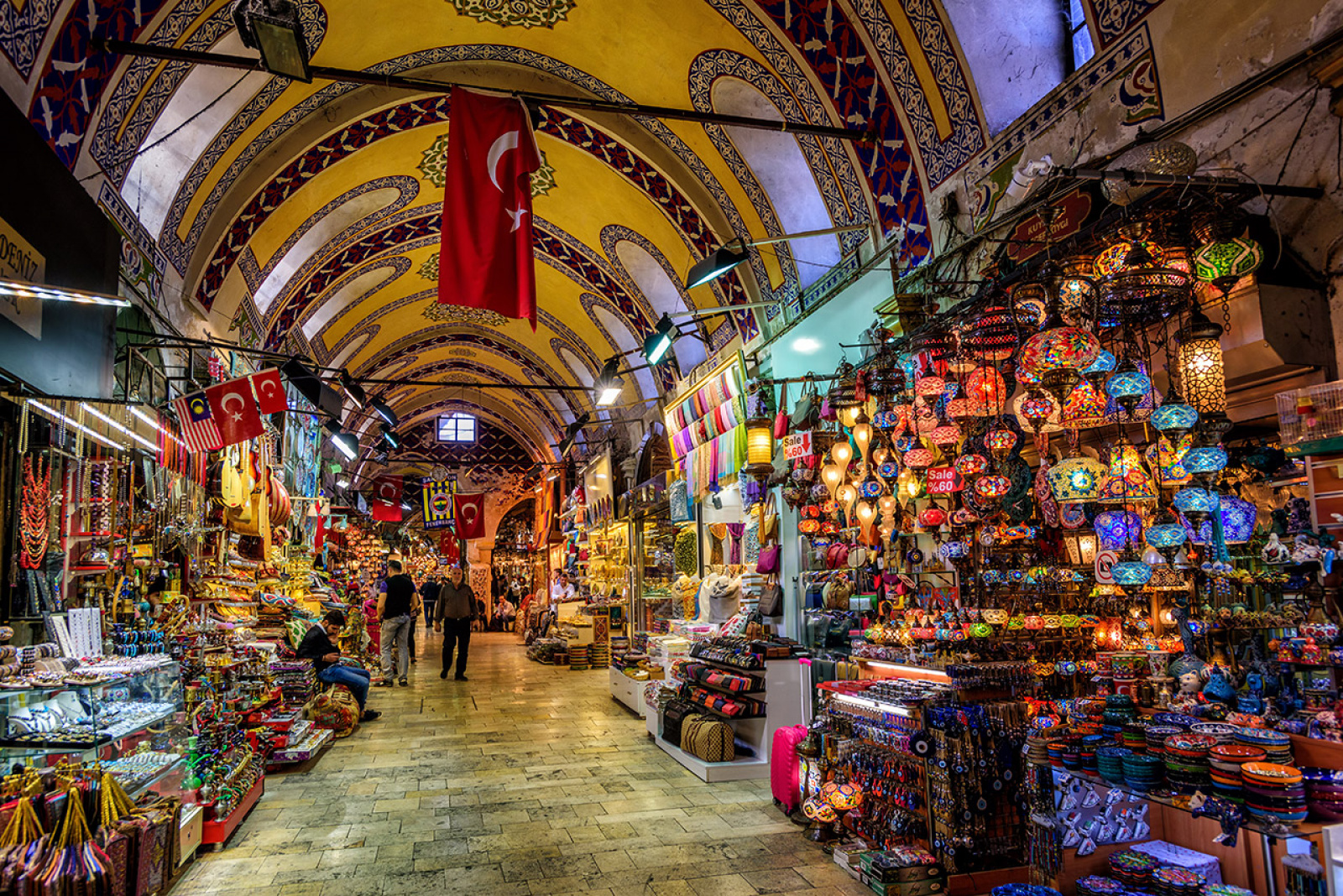 Большом базаре в Стамбуле (Капали Карси)