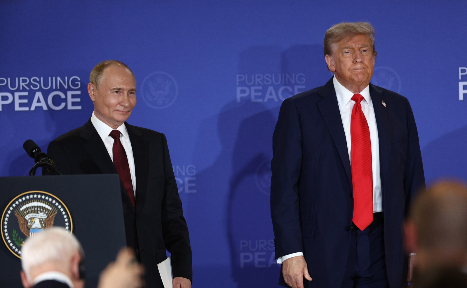 Владимир Путин и Дональд Трамп