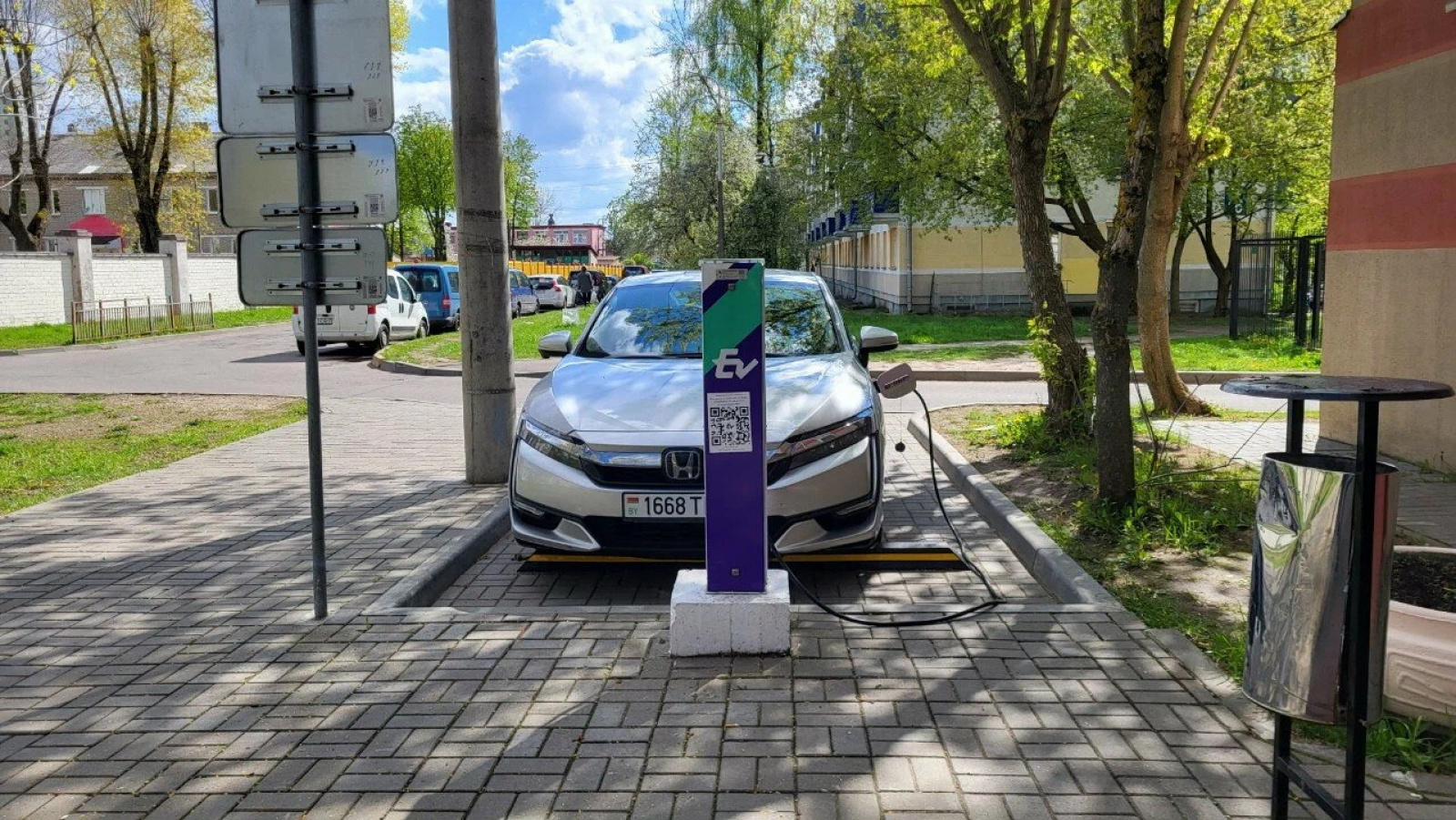 Зарядка электромобиля Evika / grodno24.com