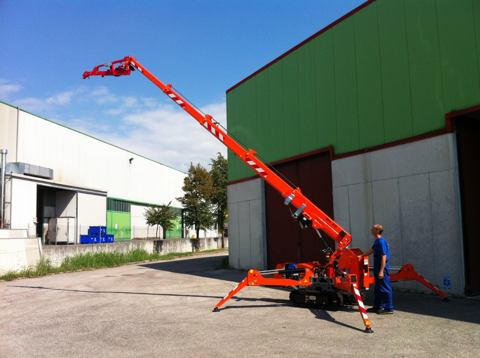 Мини-кран для строительства