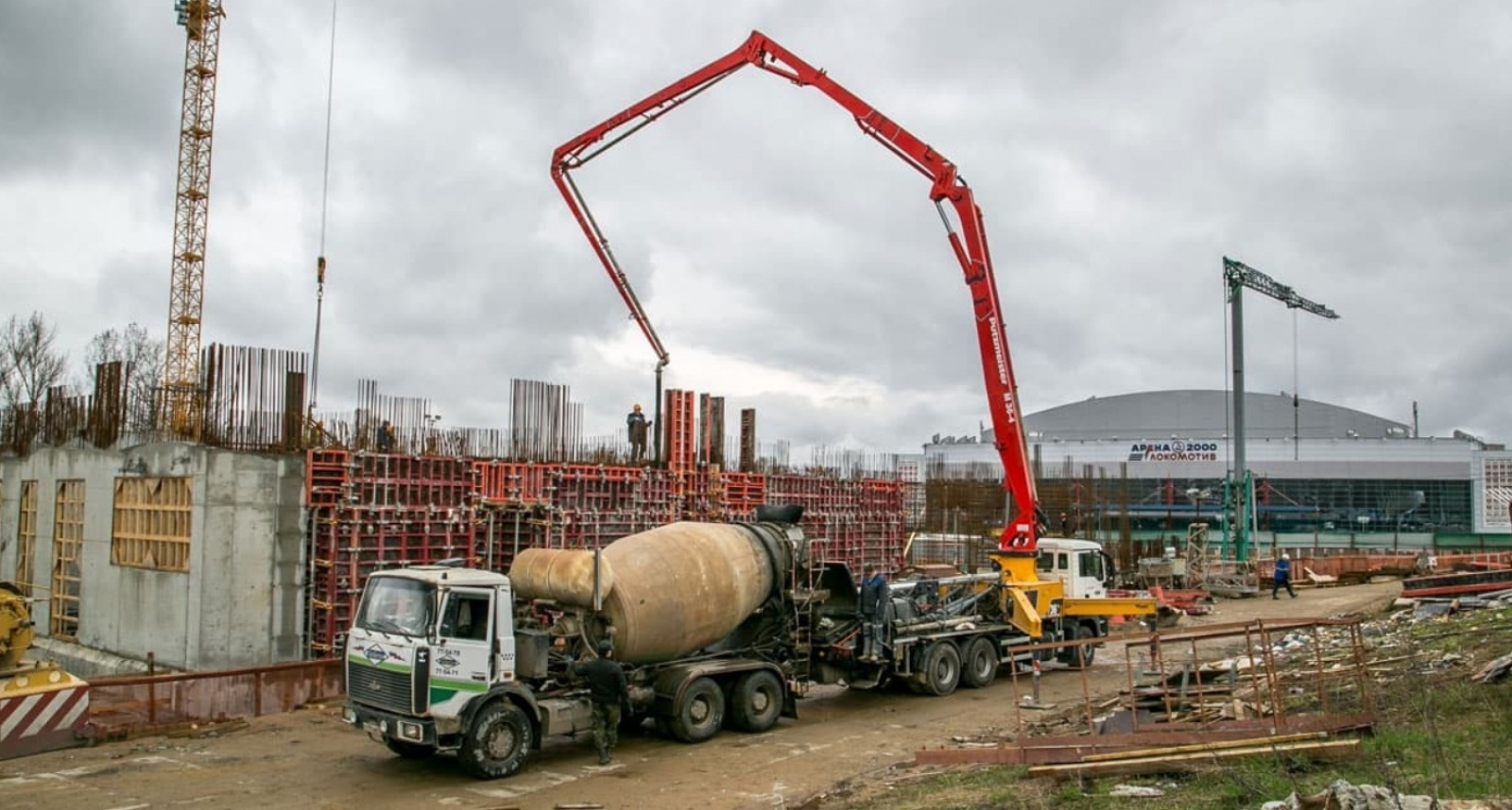 Автобетононасос