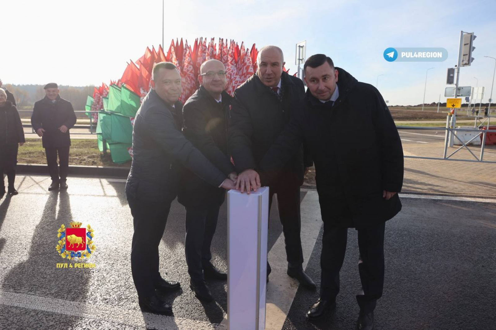 новая дорога в Ольшанку