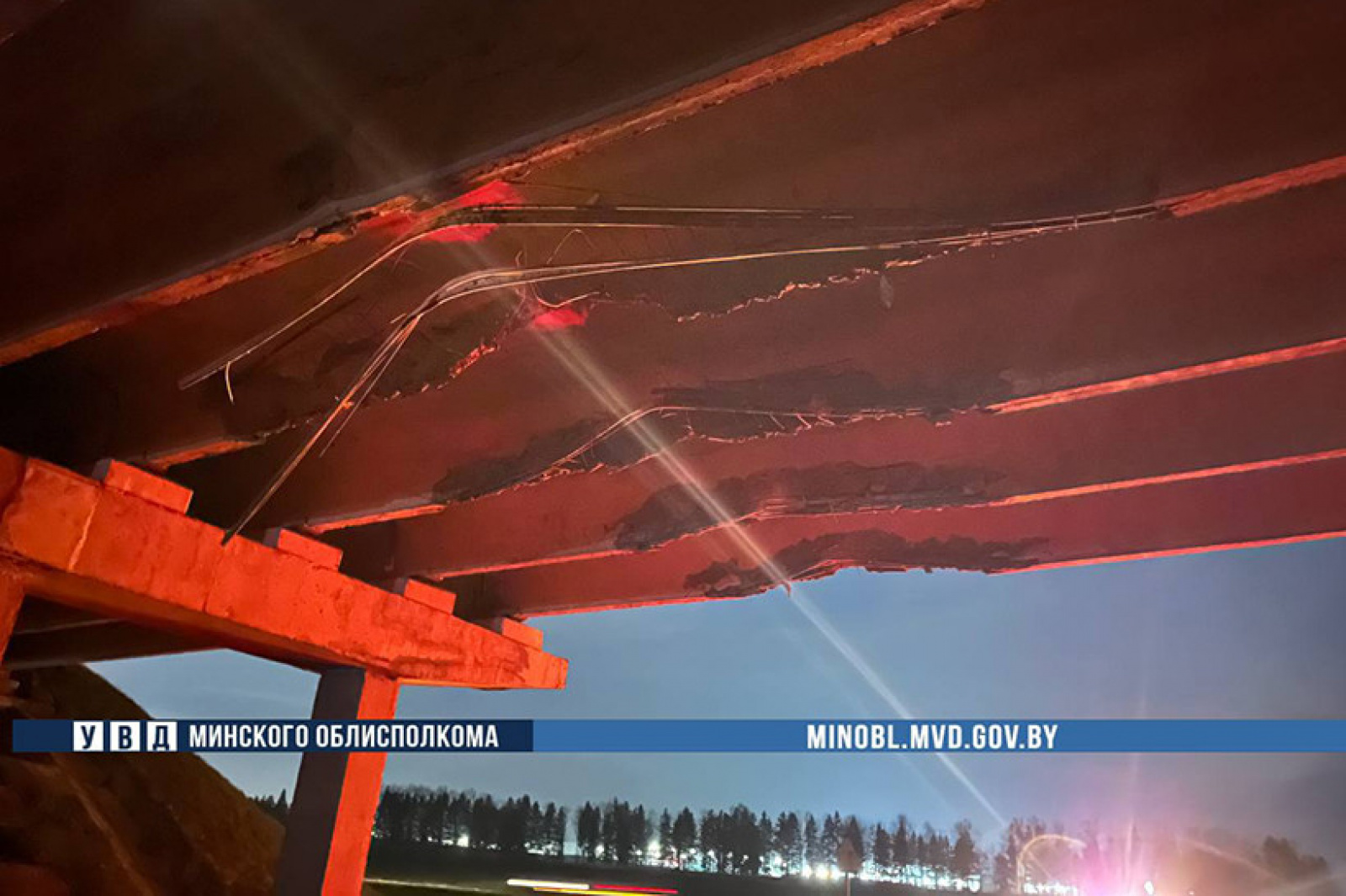 перекрыто движение Минск-Гродно М6