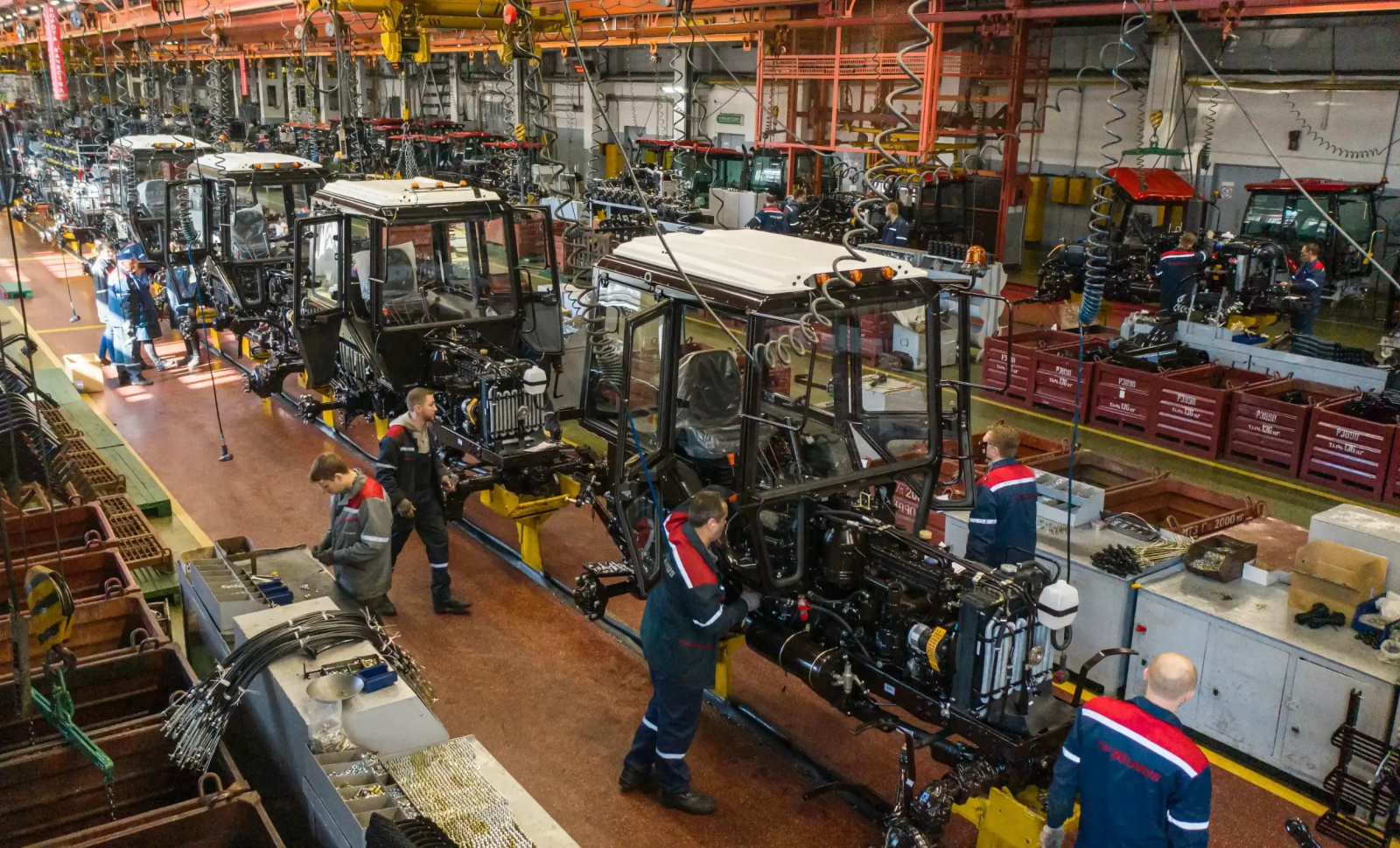 Цех Минского тракторного завода / Источник: mtz.by